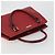 Borsa a mano BURBERRY in pelle rossa e oro Auth 196605 Rosso D'oro - vista 6