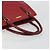 Borsa a mano BURBERRY in pelle rossa e oro Auth 196605 Rosso D'oro - vista 7