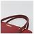 Borsa a mano BURBERRY in pelle rossa e oro Auth 196605 Rosso D'oro - vista 8
