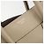 Céline CELINE Luggage Medium Hand Bag Leather Beige Silver Auth 197325A Argento - vista 16