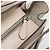 Céline CELINE Luggage Medium Hand Bag Leather Beige Silver Auth 197325A Argento - vista 19