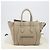 Céline CELINE Luggage Medium Hand Bag Leather Beige Silver Auth 197325A Argento - vista 29