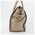 Céline CELINE Luggage Medium Hand Bag Leather Beige Silver Auth 197325A Argento - vista 5