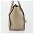 Céline CELINE Luggage Medium Hand Bag Leather Beige Silver Auth 197325A Argento - vista 6