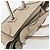 Céline CELINE Luggage Medium Hand Bag Leather Beige Silver Auth 197325A Argento - vista 7