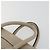 Céline CELINE Luggage Medium Hand Bag Leather Beige Silver Auth 197325A Argento - vista 9
