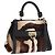 Borsa Salvatore Ferragamo Gancini Sofia in pelle Harako 2way Brown Gold Auth 196922A Marrone D'oro