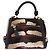 Borsa Salvatore Ferragamo Gancini Sofia in pelle Harako 2way Brown Gold Auth 196922A Marrone D'oro - vista 3