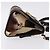 Borsa Salvatore Ferragamo Gancini Sofia in pelle Harako 2way Brown Gold Auth 196922A Marrone D'oro - vista 4
