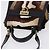 Borsa Salvatore Ferragamo Gancini Sofia in pelle Harako 2way Brown Gold Auth 196922A Marrone D'oro - vista 6