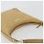 Borsa a tracolla GUCCI in pelle beige e oro 001 4204 Auth 198453 D'oro - vista 6