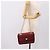 Borsa a tracolla con catena GUCCI in pelle rossa e oro 576421 Auth 195984M Rosso D'oro - vista 25