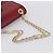 Borsa a tracolla con catena GUCCI in pelle rossa e oro 576421 Auth 195984M Rosso D'oro - vista 7