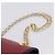 Borsa a tracolla con catena GUCCI in pelle rossa e oro 576421 Auth 195984M Rosso D'oro - vista 8