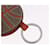 Ring Hermès Chaveiro Basketball HERMES Couro Laranja Prata Auth BA15224V  - vista 11