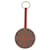 Ring Hermès Chaveiro Basketball HERMES Couro Laranja Prata Auth BA15224V  - vista 2
