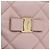 Borsa a tracolla Salvatore Ferragamo Vala Chain in pelle rosa tono oro Auth 198526A - vista 17