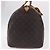 LOUIS VUITTON Monogram Keepall 55 Boston Bag M41424 LV Auth 196206 Monogramma - vista 5