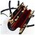Borsa VALENTINO Rock Studs in pelle 2way Nero Oro Auth 195239M D'oro - vista 10