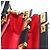 Borsa VALENTINO Rock Studs in pelle 2way Nero Oro Auth 195239M D'oro - vista 25