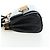 Borsa VALENTINO Rock Studs in pelle 2way Nero Oro Auth 195239M D'oro - vista 3