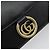 Borsa a tracolla GUCCI in pelle nera e oro 589474 Auth mr2812 Nero D'oro - vista 15