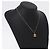 Collana CHANEL COCO Mark metallo tono oro CC Auth 198855V - vista 14