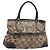 Borsa GUCCI GG Canvas GG crystal Coated Canvas Beige Gold 223964 Auth 197056 D'oro