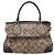 Borsa GUCCI GG Canvas GG crystal Coated Canvas Beige Gold 223964 Auth 197056 D'oro - vista 2