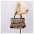 Borsa GUCCI GG Canvas GG crystal Coated Canvas Beige Gold 223964 Auth 197056 D'oro - vista 23