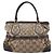 Borsa GUCCI GG Canvas GG crystal Coated Canvas Beige Gold 223964 Auth 197056 D'oro - vista 3