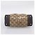 Borsa GUCCI GG Canvas GG crystal Coated Canvas Beige Gold 223964 Auth 197056 D'oro - vista 9