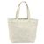CHANEL Tote Bag aus Lochleder Weiß Silber CC Auth 198721A - Ansicht 2