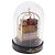 LOUIS VUITTON Trunk Snow Globe Glass Clear LV Auth 196935A