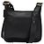 Borsa a tracolla Coach in pelle nera e oro Auth am8902 Nero D'oro