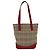 Borsa Tote Burberrys Nova Check Canvas Auth 75666 Beige D'oro - vista 2