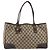 GUCCI GG Canvas Web Sherry Line Tote Bag Braun Gold 163805 Auth mr2841 Golden - Ansicht 2