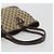GUCCI GG Canvas Web Sherry Line Tote Bag Braun Gold 163805 Auth mr2841 Golden - Ansicht 7