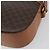 Céline Borsa a tracolla CELINE Macadam Canvas PVC Leather Brown Gold Auth mr2826 Marrone D'oro - vista 12