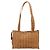 Borsa Tote MCM Vicetos PVC Pelle Marrone Tono Oro Auth BA14772 - vista 3