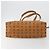 Borsa Tote MCM Vicetos PVC Pelle Marrone Tono Oro Auth BA14772 - vista 9
