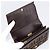 Cartera bifold FENDI Zucca Canvas Negro Marrón Auth 196628V Castaño - vista 8