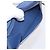 Hermès Portafoglio HERMES Bearn Soufflet in pelle blu argento Auth 198789V - vista 21