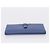 Hermès Portafoglio HERMES Bearn Soufflet in pelle blu argento Auth 198789V - vista 7