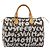 Borsa LOUIS VUITTON Monogram Graffiti Speedy 30 White M92195 LV Auth 192043SAV Bianco Monogramma - vista 13