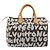 Borsa LOUIS VUITTON Monogram Graffiti Speedy 30 White M92195 LV Auth 192043SAV Bianco Monogramma - vista 2