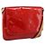 LOUIS VUITTON Monogram Vernis Thompson Street Bag Red Rouge M91094 Auth 197460 Rosso