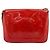 LOUIS VUITTON Monogram Vernis Thompson Street Bag Red Rouge M91094 Auth 197460 Rosso - vista 2