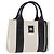 Borsa a mano BALENCIAGA Trade XS Canvas 2way Beige Silver 620882 Auth 198734A Argento