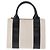 Borsa a mano BALENCIAGA Trade XS Canvas 2way Beige Silver 620882 Auth 198734A Argento - vista 3